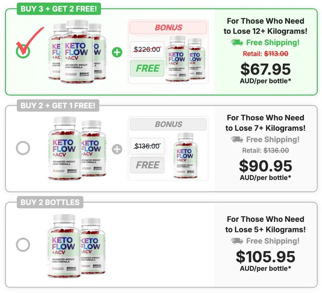 Keto Flow Pricing